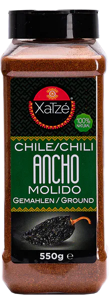 Hovedbilde Ancho Pulver 550g / Xatzé