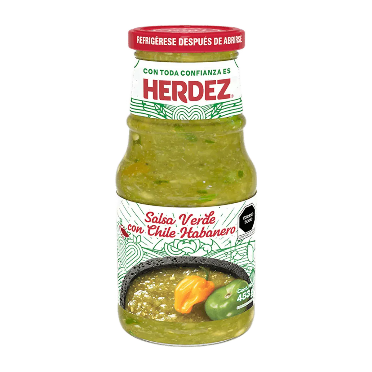 Salsa Verde Picante 453g / Herdez