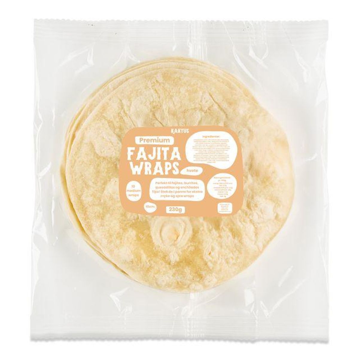 Fajita Wraps 15cm 230g / Kaktus